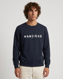 DEEP NAVY MONSIEUR SWEATSHIRT