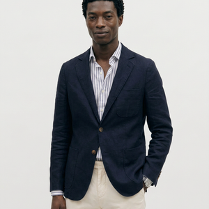 MARINE LINEN BLAZER