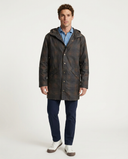 CHECKED RAINCOAT