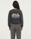 ASPHALT BORN IN THE SOUTH PINK FEM SWEATSHIRT