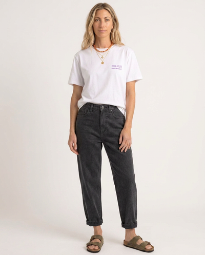ASPHALT CROPPED FEM TROUSERS