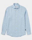LIGHT BLUE SPORT LINEN SHIRT