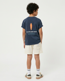 WASHED NAVY THE GENT KIDS T-SHIRT