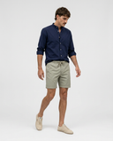 NAVY MAO SHIRT