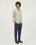 LIGHT BEIGE RELAX SHIRT