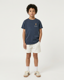 WASHED NAVY THE GENT KIDS T-SHIRT