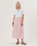 PINK MINISTRIPES PAREO SKIRT
