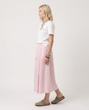 PINK MINISTRIPES PAREO SKIRT