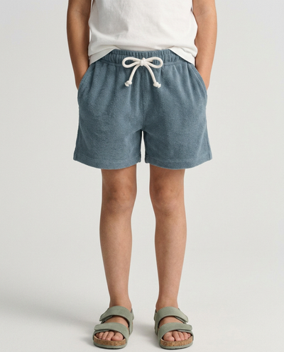 DEEP BLUE KIDS TOWEL SHORT