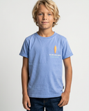 TWILIGHT BLUE THE GENT KIDS T-SHIRT