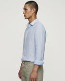 LIGHT BLUE STRIPES SPORT SHIRT