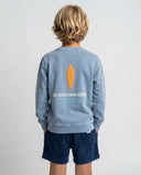 TWILIGHT BLUE THE GENT KIDS SWEATSHIRT