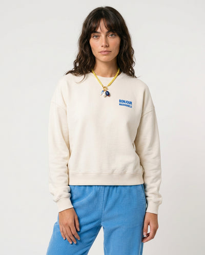 OFFWHITE BONJOUR MADEMOISELLE FEM SWEATSHIRT