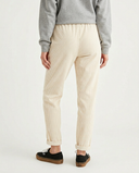 BEIGE CORDUROY FEM JOGGER LONG