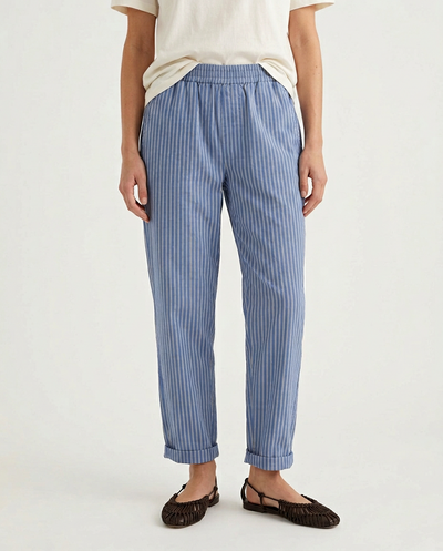 BLUE STRIPES FEM JOGGER LONG