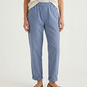 BLUE STRIPES FEM JOGGER LONG