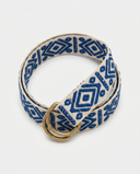 BLUE GEO BELT