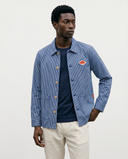 ROYAL BLUE STRIPES SAMMY WORKER JACKET