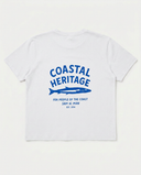 WHITE COASTAL HERITAGE REGULAR FEM T-SHIRT