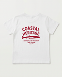 WHITE COASTAL HERITAGE KIDS T-SHIRT