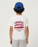 WHITE COASTAL HERITAGE KIDS T-SHIRT
