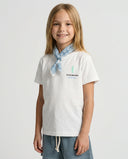 WHITE/MINT GREEN THE GENT KIDS T-SHIRT