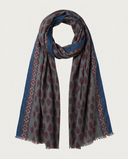 MONSIEUR FOULARD GEOMETRICO GREEN