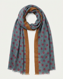 MONSIEUR FOULARD FLORES RED