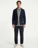 NAVY LAPEL JACKET