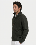 DARK GREEN SHETLAND WOOL JACKET