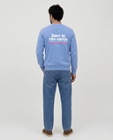 TWILIGHT BLUE BORN IN THE SOUTH SWEATSHIRT