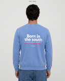 TWILIGHT BLUE BORN IN THE SOUTH SWEATSHIRT