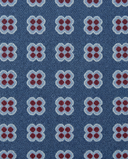MONSIEUR FOULARD NAVY FLOR