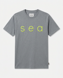 LIGHT GREY/YELLOW SEA T-SHIRT