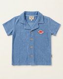 TWILIGHT BLUE SAMMY KIDS TOWEL SHIRT