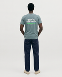 SAGE GREEN BORN IN THE SOUTH T-SHIRT