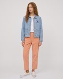 ORANGE CORDUROY FEM JOGGER LONG