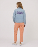 ORANGE CORDUROY FEM JOGGER LONG