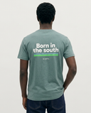 SAGE GREEN BORN IN THE SOUTH T-SHIRT