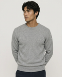 LIGHT GREY LAMBSWOOL SWEATER