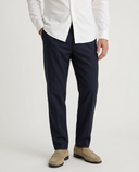 NAVY WOOL JOGGER LONG