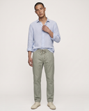 LIGHT BLUE STRIPES SPORT SHIRT