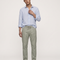 LIGHT BLUE STRIPES SPORT SHIRT