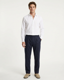 NAVY WOOL JOGGER LONG