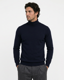 NAVY TURTLENECK