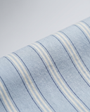 LIGHT BLUE STRIPES CROPPED FEM SHIRT