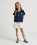 NAVY SAMMY KIDS TOWEL SHIRT