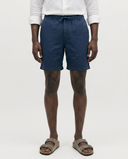 NAVY JOGGER LINEN SHORT