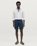 WHITE SPORT LINEN SHIRT