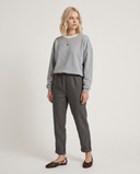 LIGHT GREY MADEMOISELLE FEM SWEATSHIRT